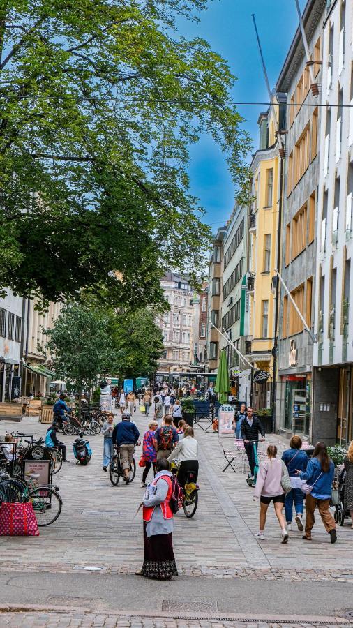Nice Studio Apartment On A Pedestrian Street Helsingfors Exteriör bild