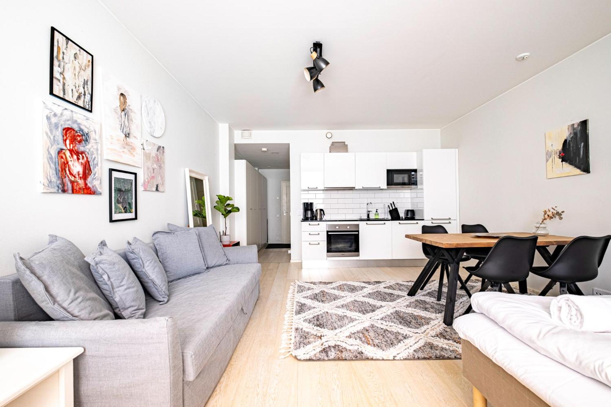 Nice Studio Apartment On A Pedestrian Street Helsingfors Exteriör bild